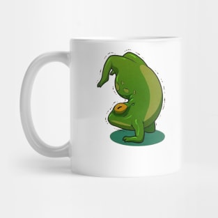 Scorpion pose Mug